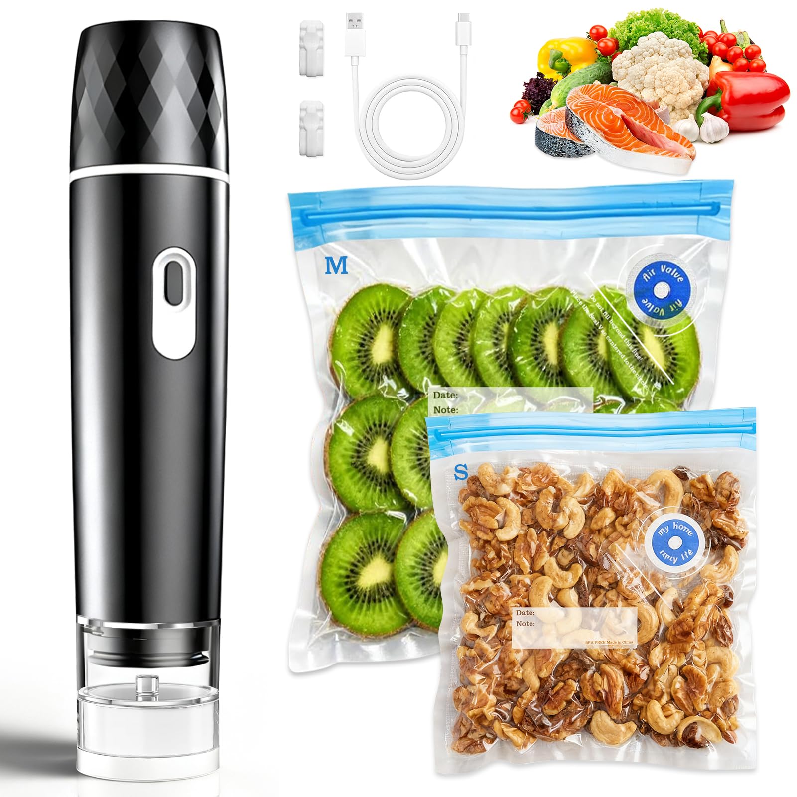 Meal Prep Vacuum Sealer - Penyegel Vakum Makanan, Mesin Penyegel Vakum