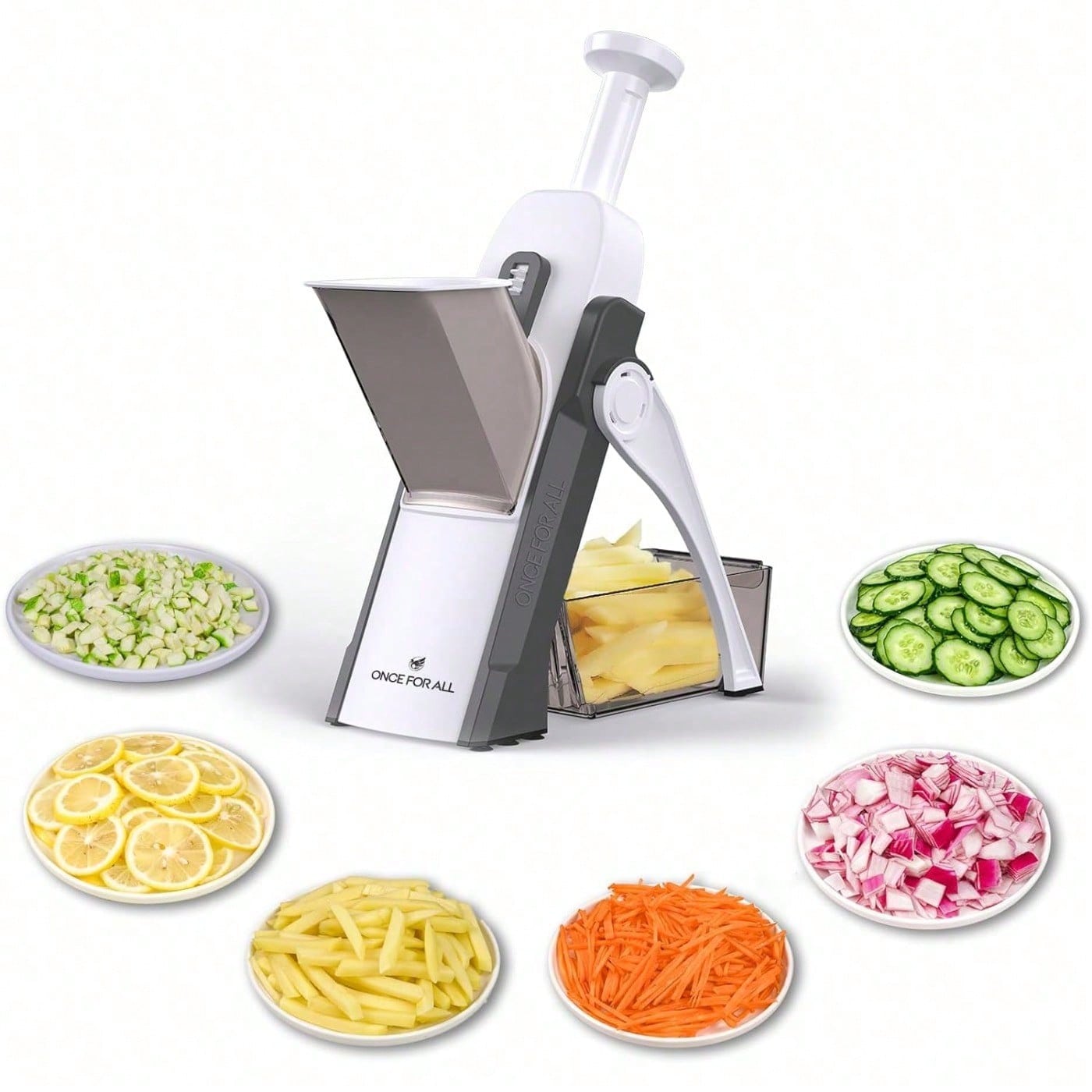 Meal Prep With Potatoes - Pemotong Mandolin Aman 5 in 1,