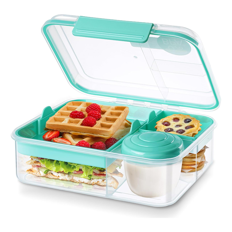 Meal Prep Kinder - Kotak Makan Bento 4 Kompartemen Anti
