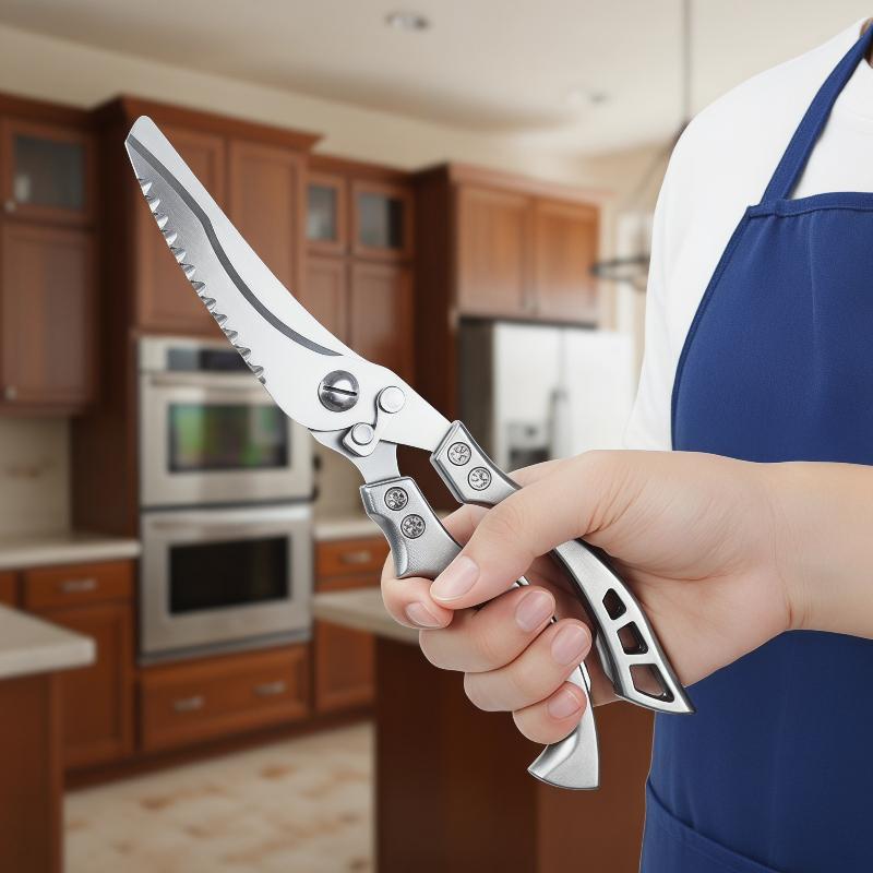 Meal Prep With Chicken - Gunting Dapur Baja Tahan Karat Berkinerja