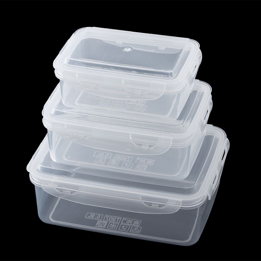 Meal Prep Kinder - 7 Ukuran Kotak Bento Plastik Wadah