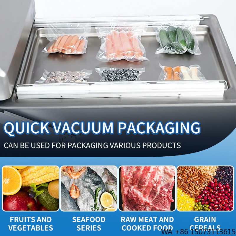 Meal Prep Food - Mesin Vacuum Sealer Komersial DZ-500 Dua