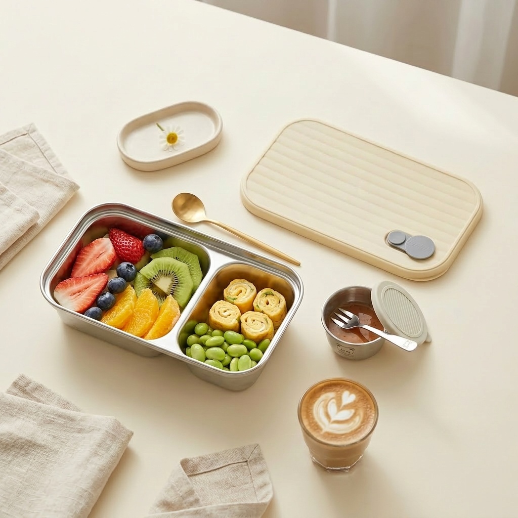 Meal Prep Kinder - Kotak Bento Stainless Steel 304 untuk