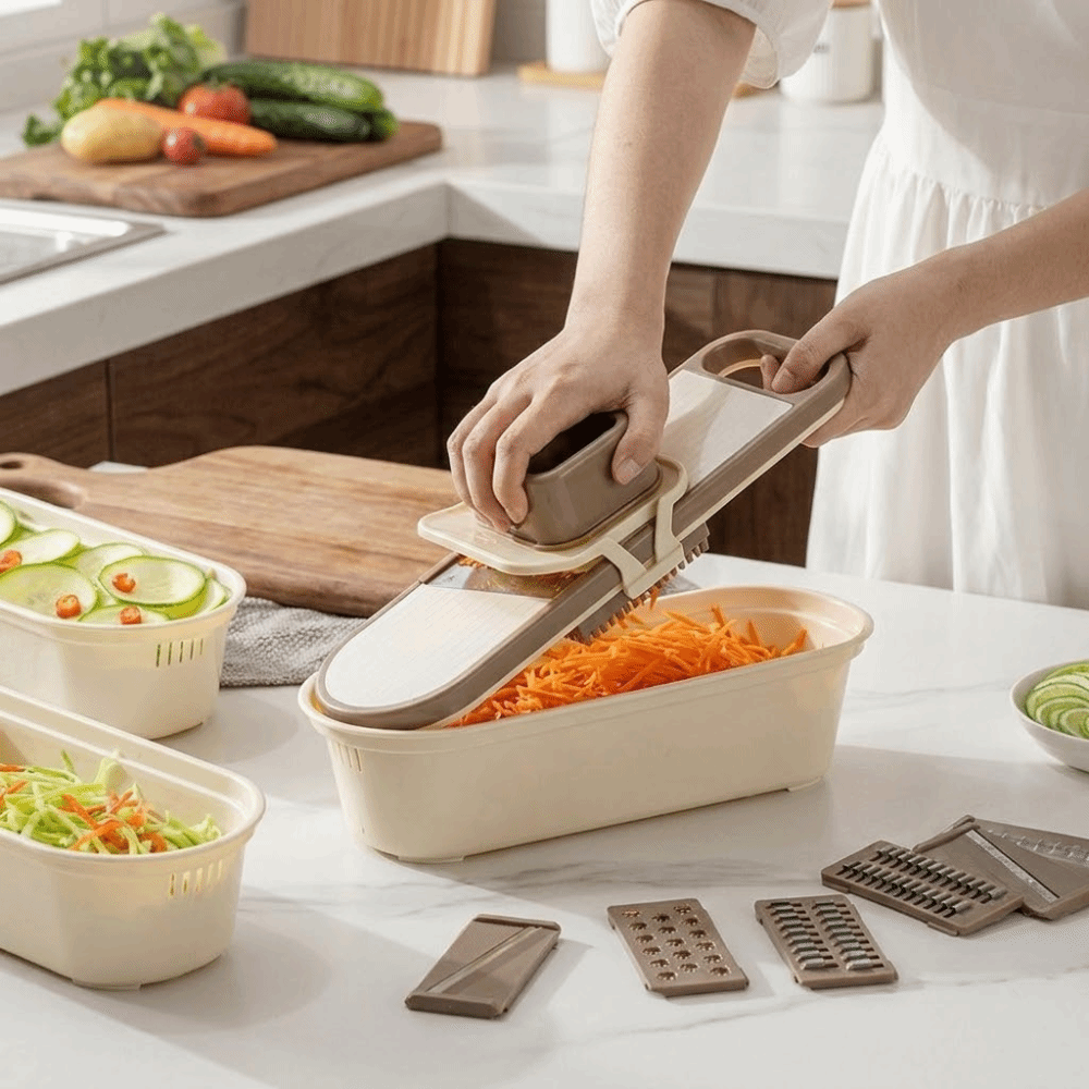 Pemotong Sayur Manual Efisien  - Meal Prep Manual ulasan dan harga