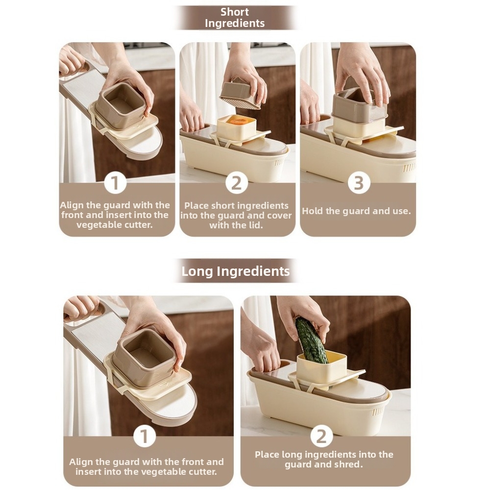 Pemotong Sayur Manual Efisien  - Meal Prep Manual ulasan dan harga