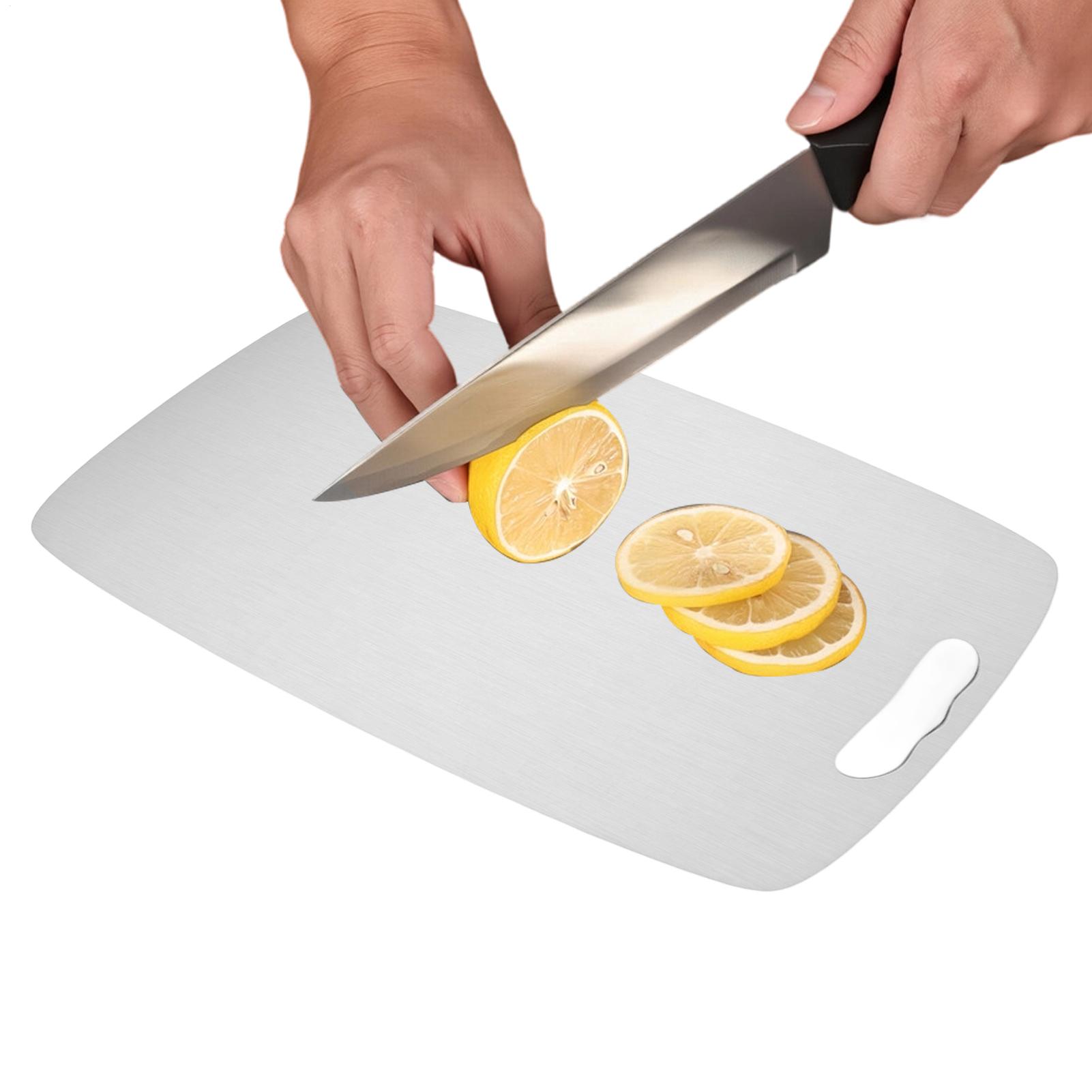 Papan Pemotong Baja Tahan Kara - Meal Prep With Chicken ulasan dan harga