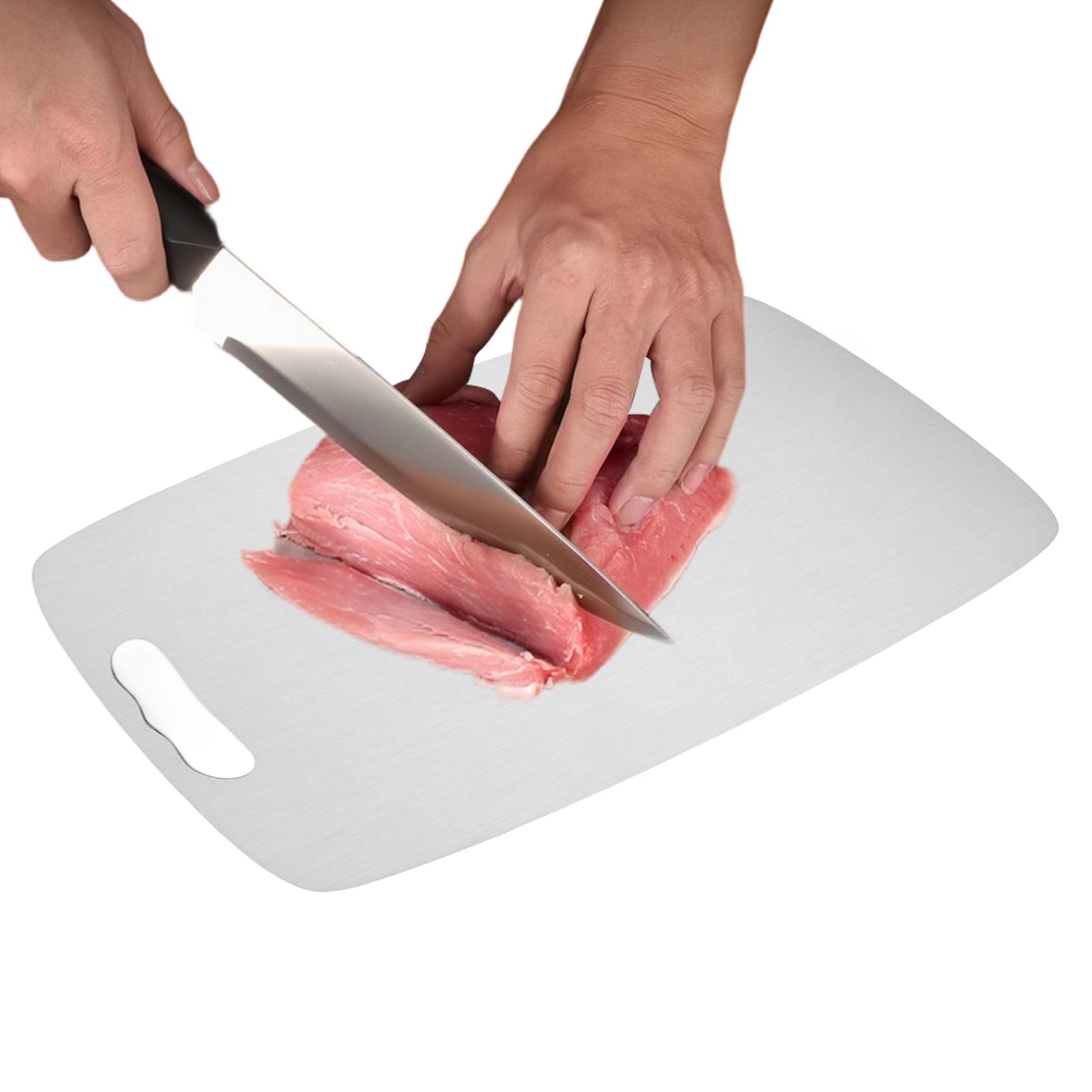 Papan Pemotong Baja Tahan Kara - Meal Prep With Chicken ulasan dan harga