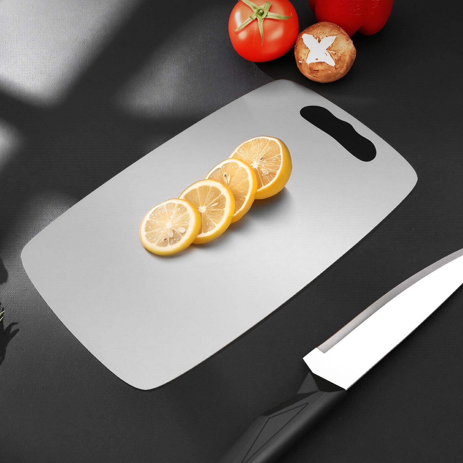 Papan Pemotong Baja Tahan Kara - Meal Prep With Chicken ulasan dan harga