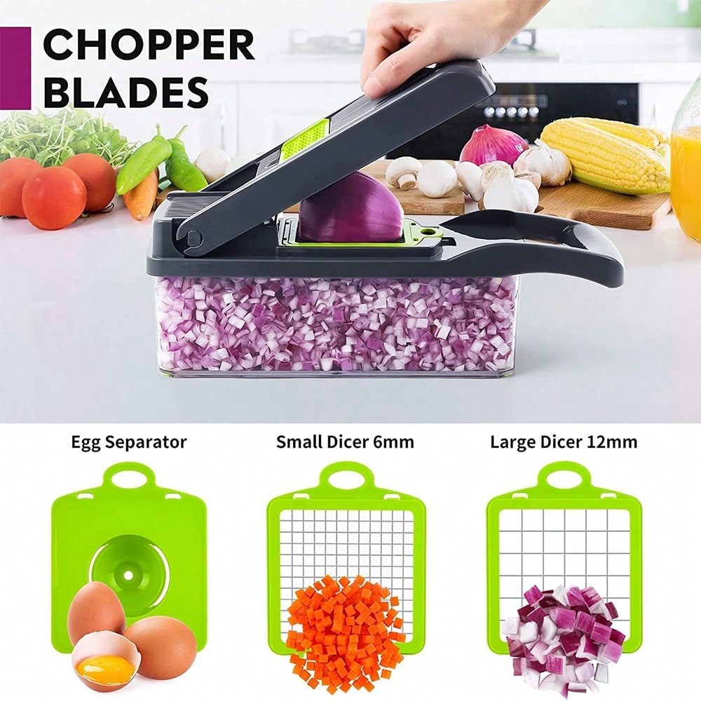 Set Dapur Multi-Fungsi 16-Poto - Meal Prep With Potatoes ulasan dan harga
