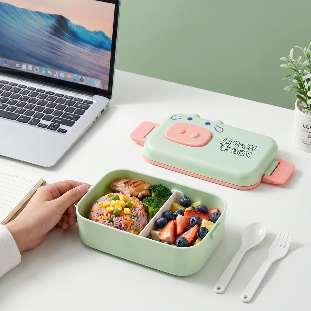 Kotak Bento Plastik Kawaii unt - Meal Prep Kinder ulasan dan harga