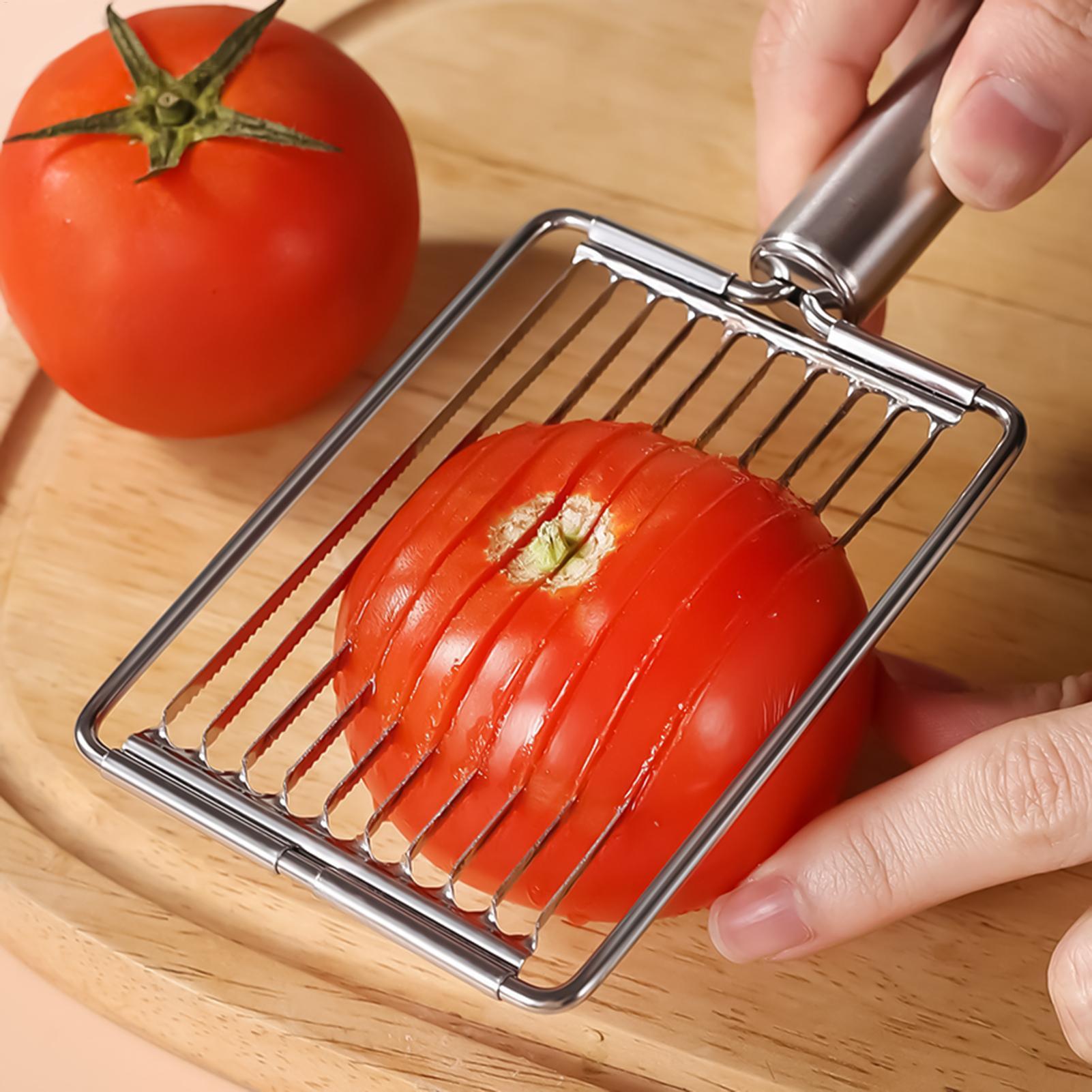 Alat Pengiris Tomat Baja Tahan - Meal Prep With Potatoes ulasan dan harga