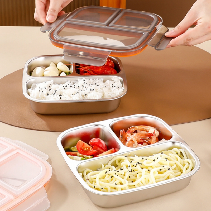 Kotak Makan Stainless Steel 30 - Meal Prep Kinder ulasan dan harga