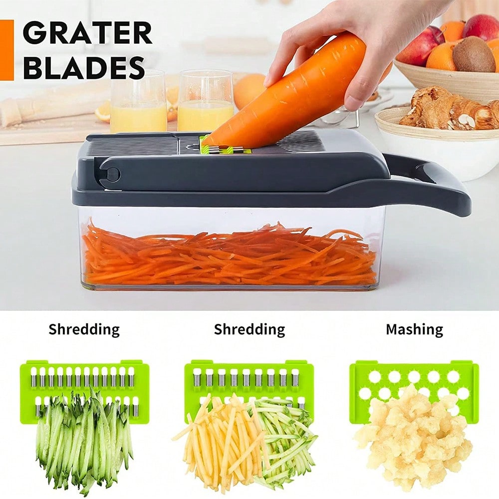Set Dapur Multi-Fungsi 16-Poto - Meal Prep With Potatoes ulasan dan harga