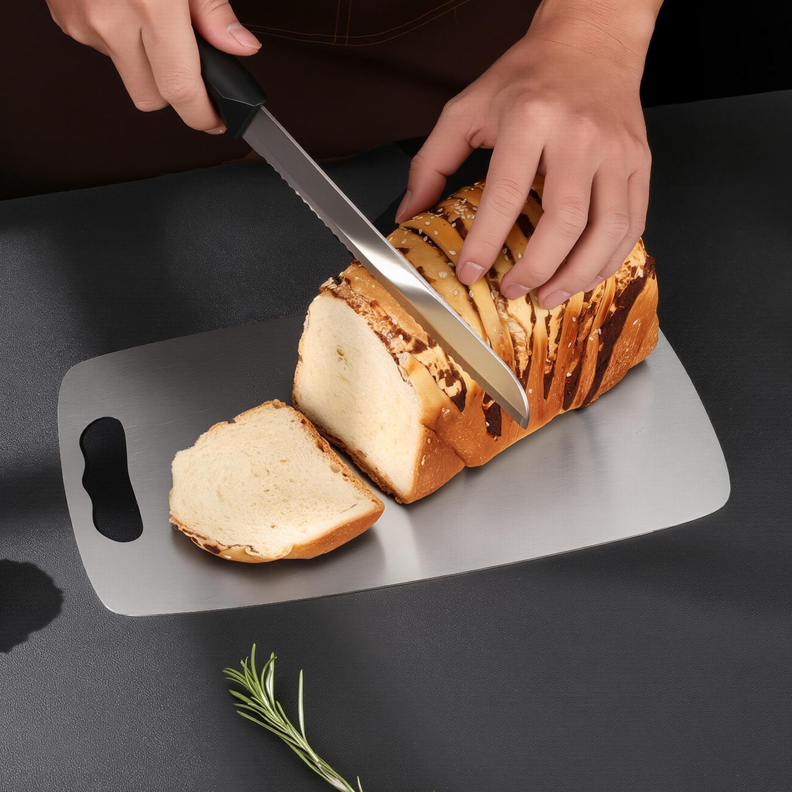 Papan Pemotong Stainless Steel - Meal Prep With Chicken ulasan dan harga