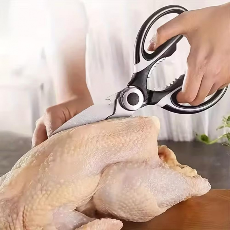 Gunting Dapur Stainless Steel  - Meal Prep With Chicken ulasan dan harga