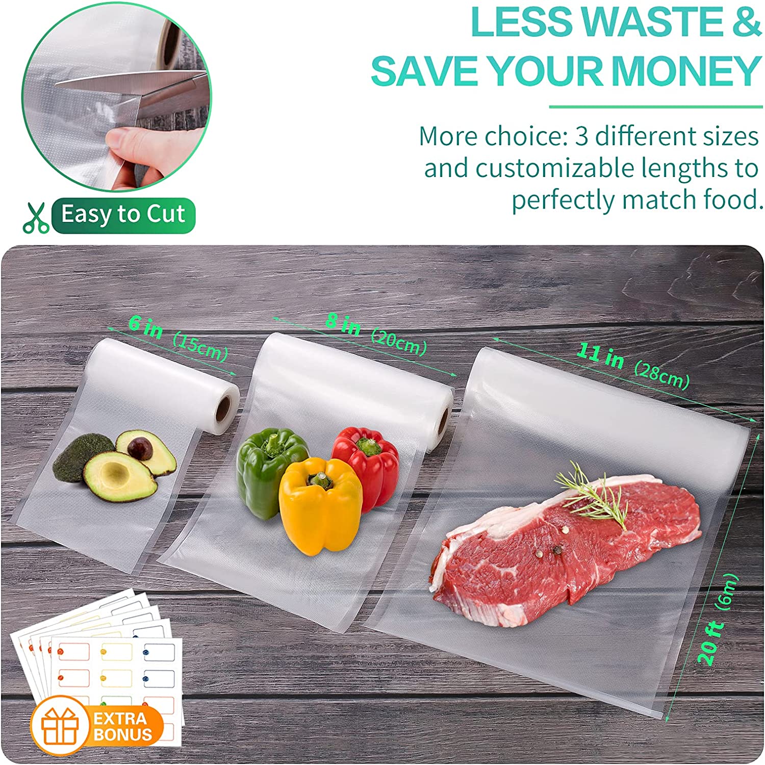 Kantong Dapur Untuk Vakum Maka - Meal Prep Vacuum Sealer ulasan dan harga