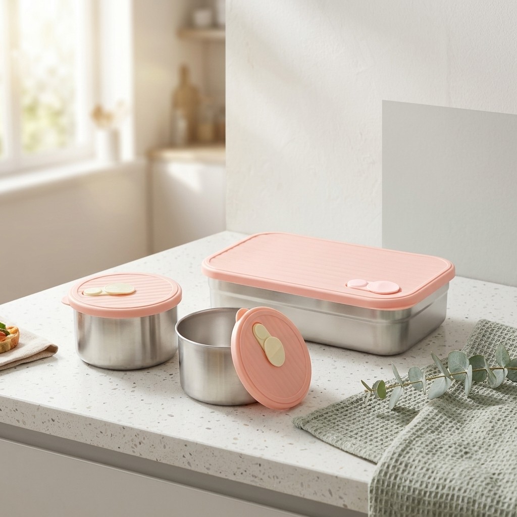 Set Kotak Makan Bento Aman unt - Meal Prep Kinder ulasan dan harga