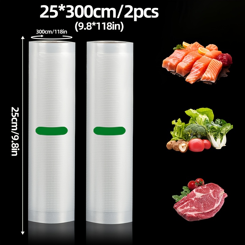 2-Pack Gulungan Plastik Vakum  - Meal Prep Vacuum Sealer ulasan dan harga
