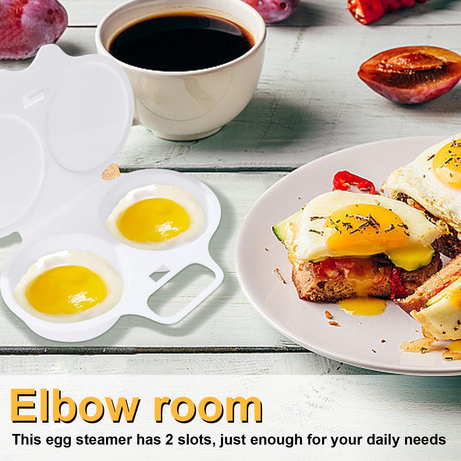 Microwave Egg Poacher DIY Telu - Meal Prep Diet ulasan dan harga