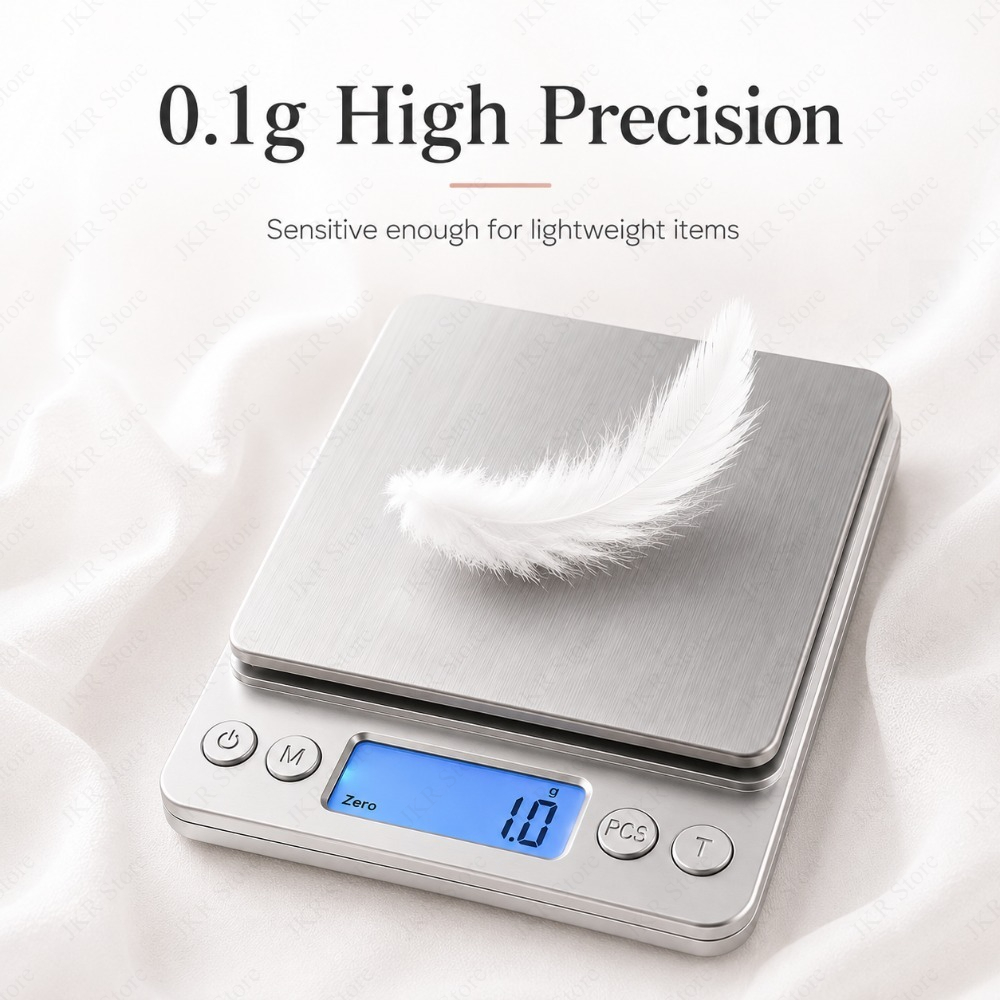 Timbangan Digital Dapur Stainl - Meal Prep Diet ulasan dan harga