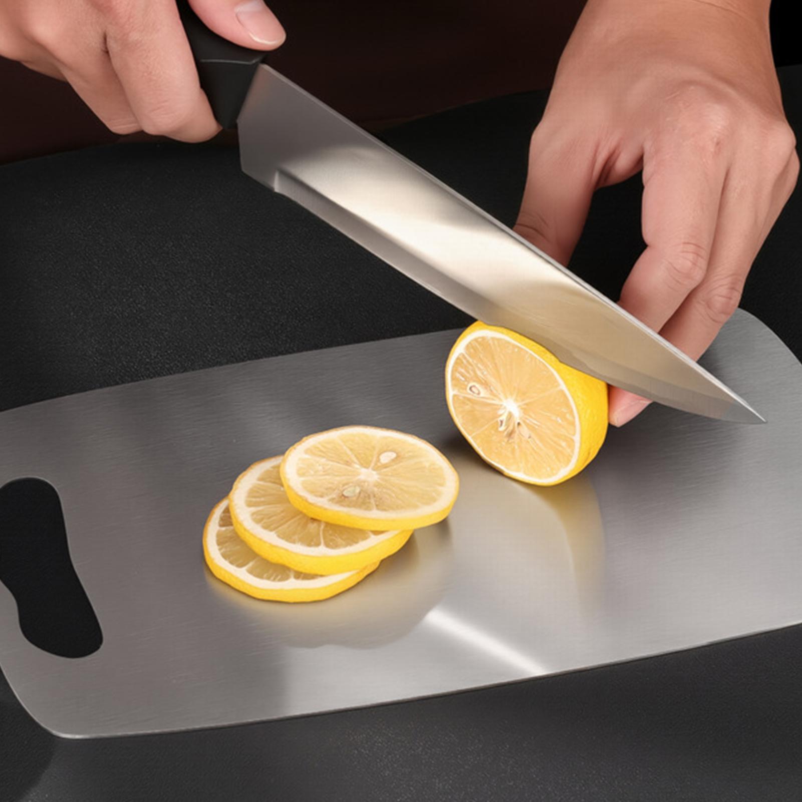Papan Pemotong Stainless Steel - Meal Prep With Chicken ulasan dan harga