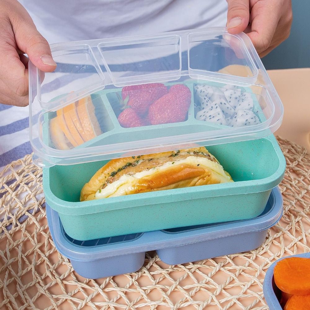 4 kompartemen kotak Bento anak - Meal Prep Kinder ulasan dan harga