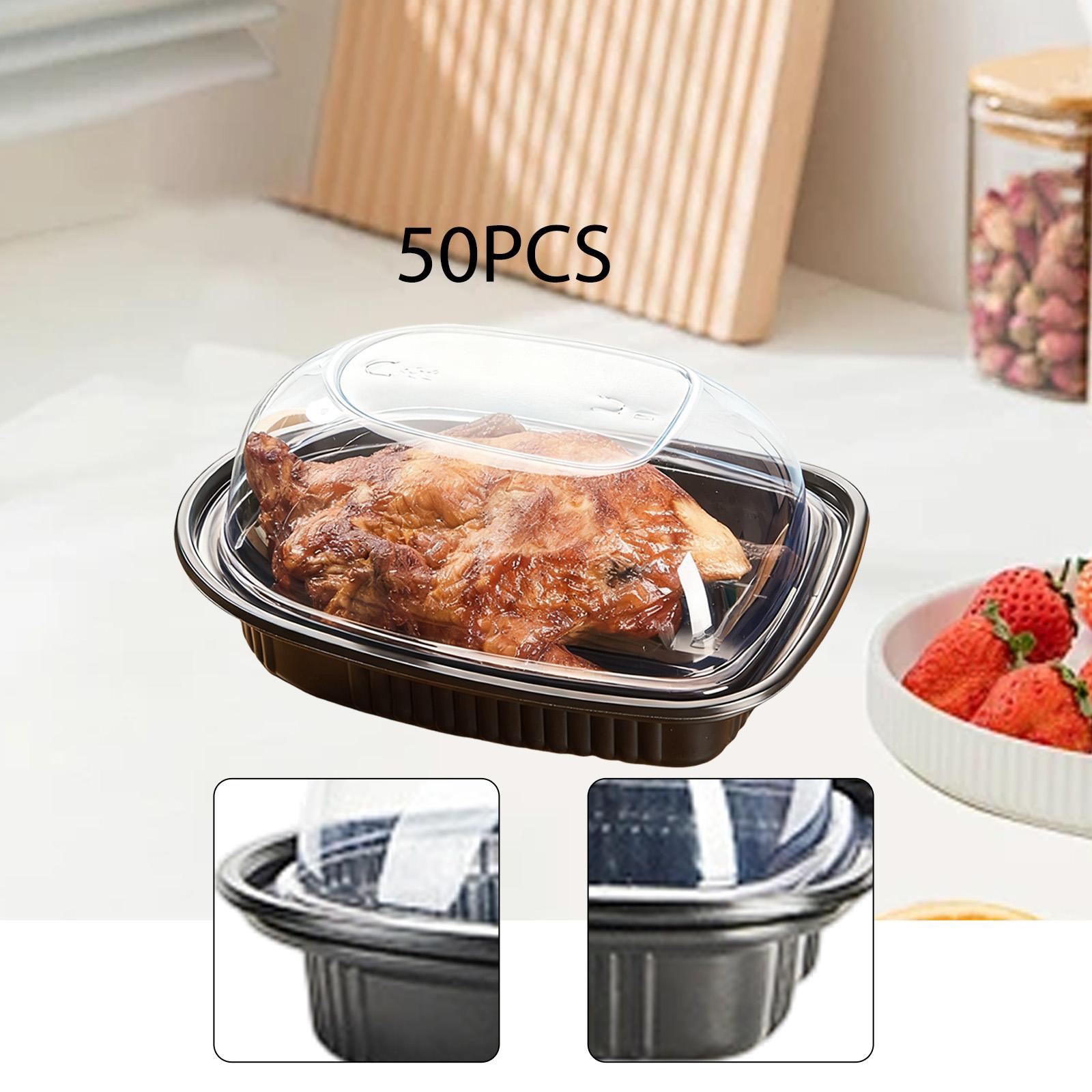50x Wadah Pemanggang Ayam Roti - Meal Prep With Chicken ulasan dan harga