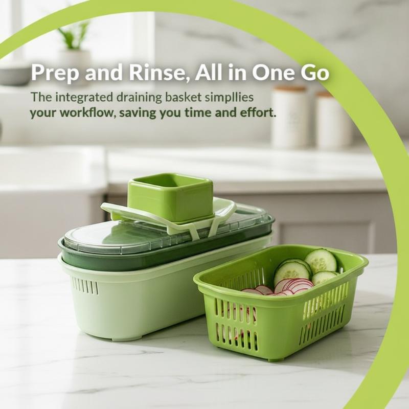 Pemotong Sayur dan Buah Multif - Meal Prep With Potatoes ulasan dan harga