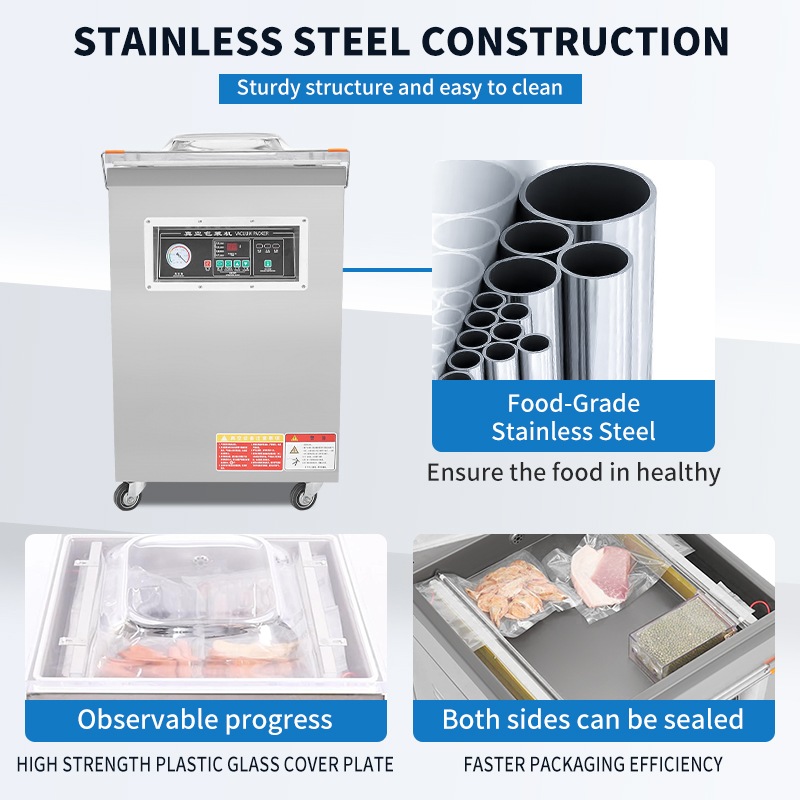 DZ-500 Mesin Pengemas Vakum Ma - Meal Prep Food ulasan dan harga