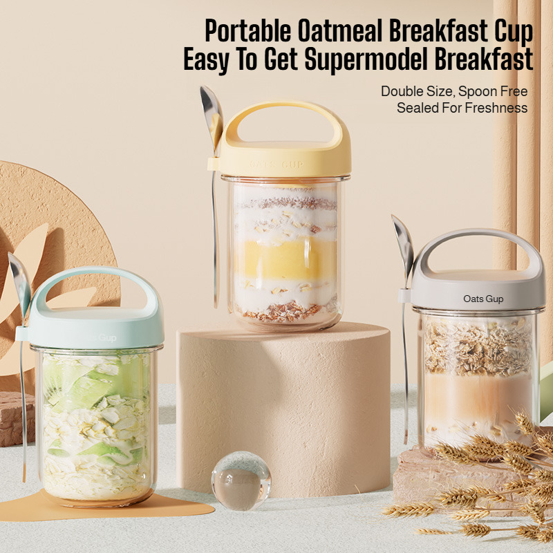 Cangkir Sarapan Portabel, Wada - Meal Prep Diet ulasan dan harga
