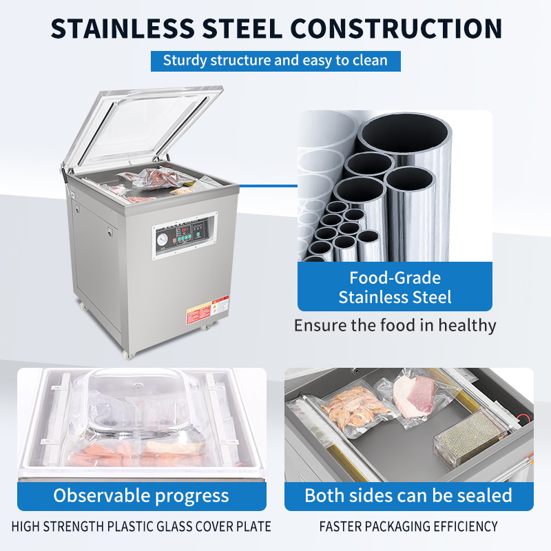 DZ600 Mesin Vacuum Sealer Satu - Meal Prep With Chicken ulasan dan harga
