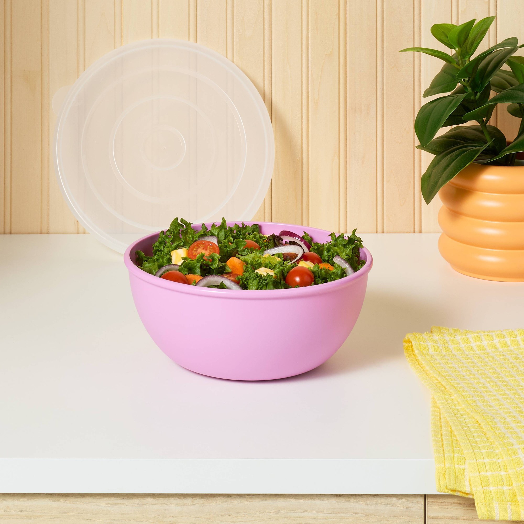 Mangkuk Merah Muda Dengan Tutu - Meal Prep Food ulasan dan harga